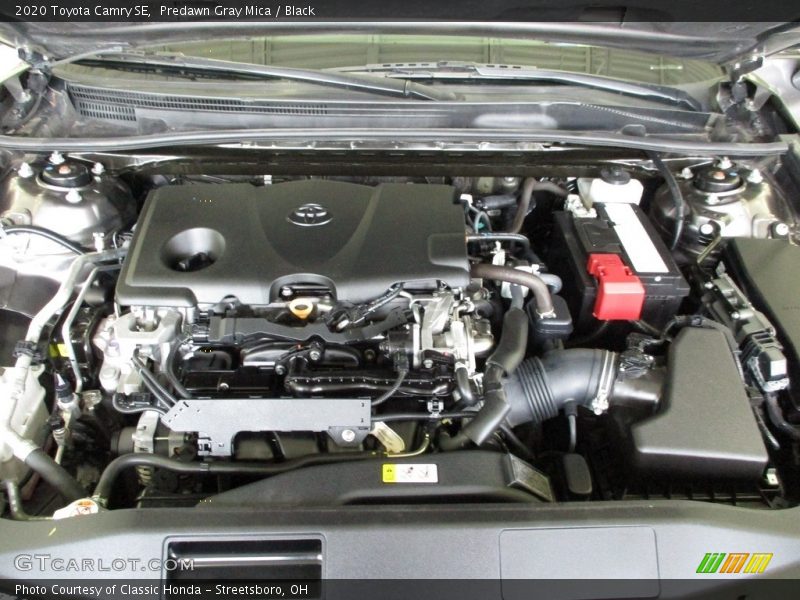 Predawn Gray Mica / Black 2020 Toyota Camry SE