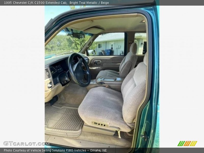 Front Seat of 1995 C/K C1500 Extended Cab