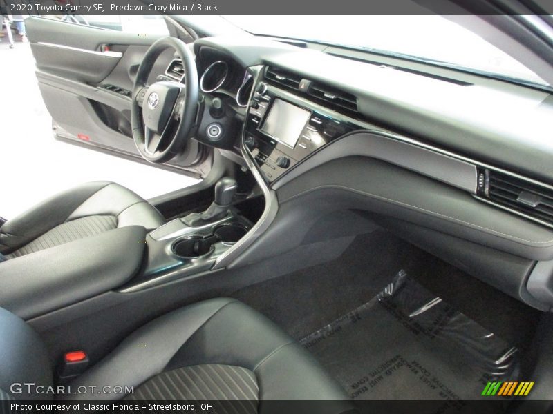 Predawn Gray Mica / Black 2020 Toyota Camry SE
