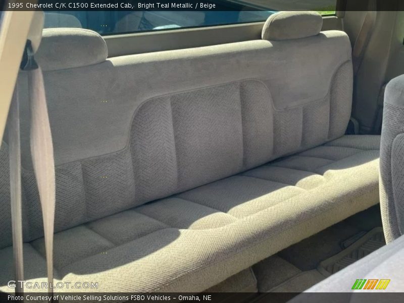 Rear Seat of 1995 C/K C1500 Extended Cab