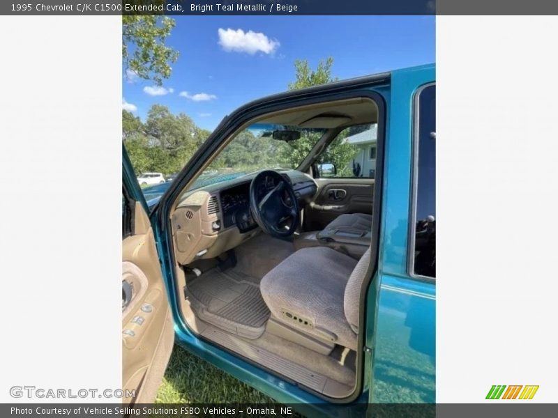 Front Seat of 1995 C/K C1500 Extended Cab