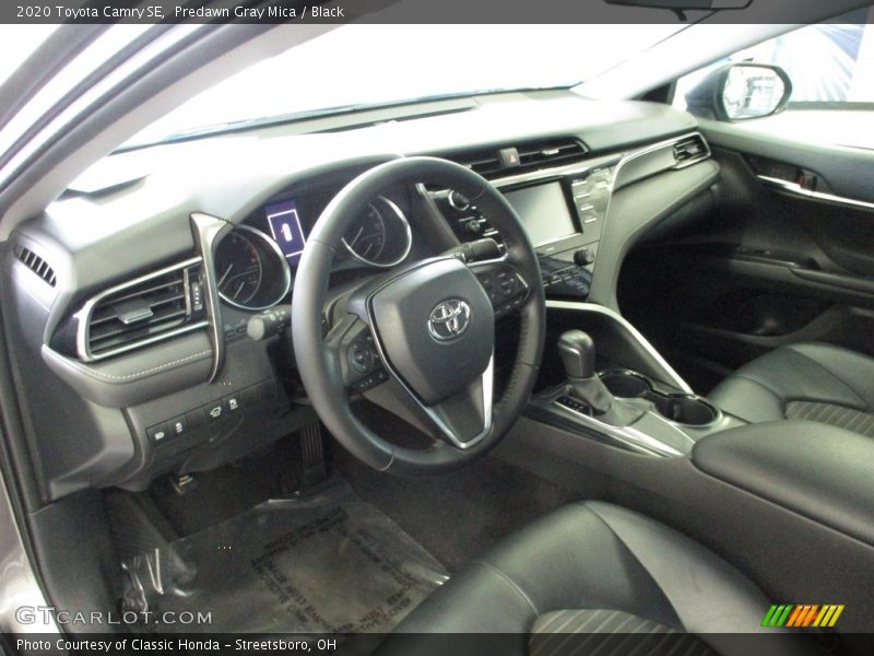 Predawn Gray Mica / Black 2020 Toyota Camry SE