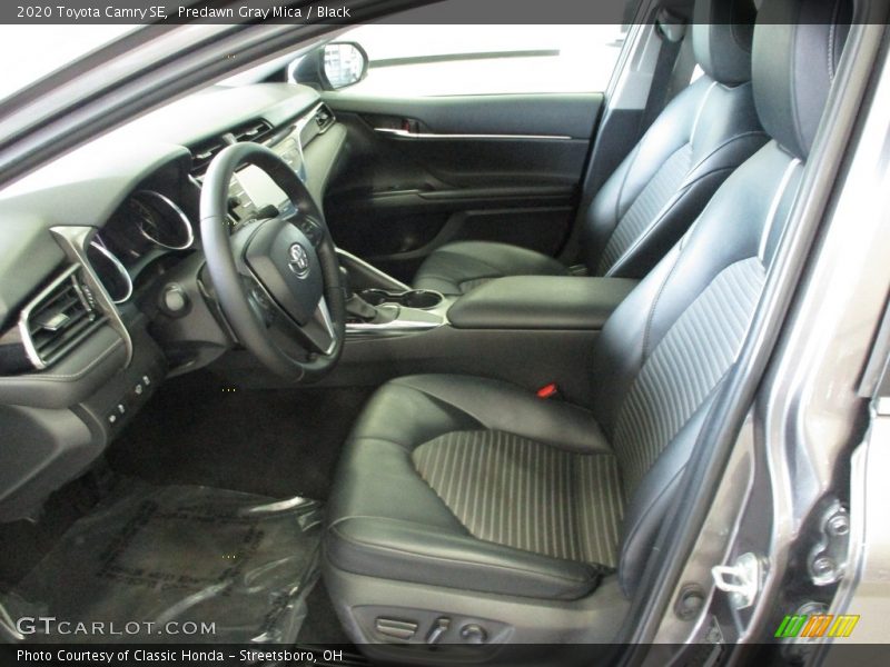 Predawn Gray Mica / Black 2020 Toyota Camry SE