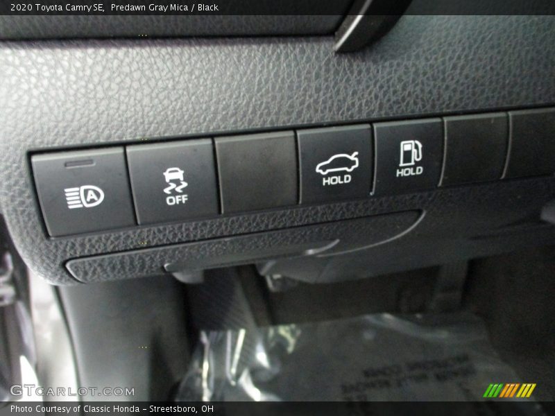Predawn Gray Mica / Black 2020 Toyota Camry SE