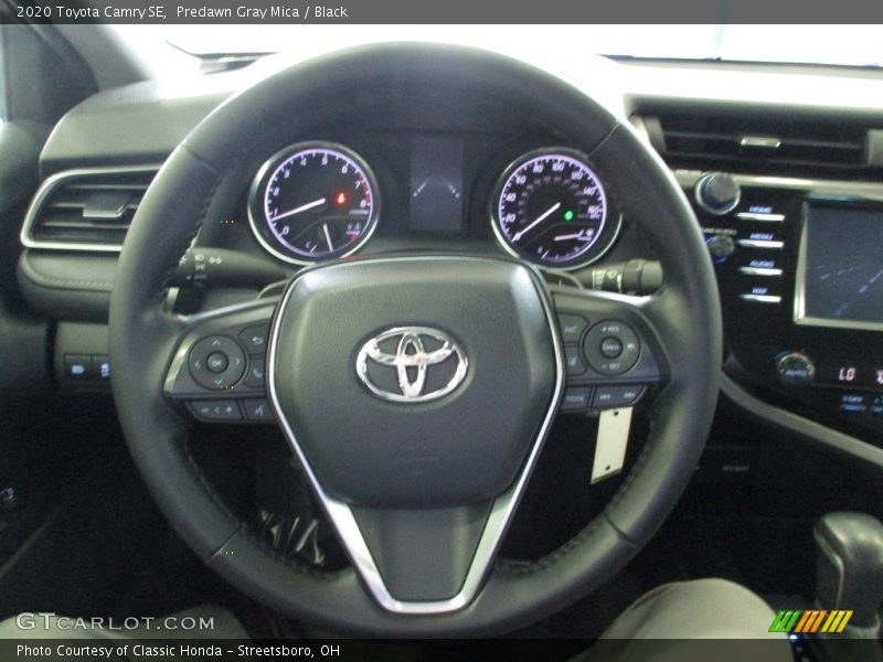 Predawn Gray Mica / Black 2020 Toyota Camry SE
