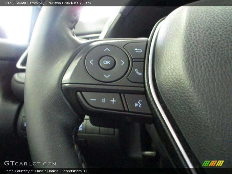 Predawn Gray Mica / Black 2020 Toyota Camry SE