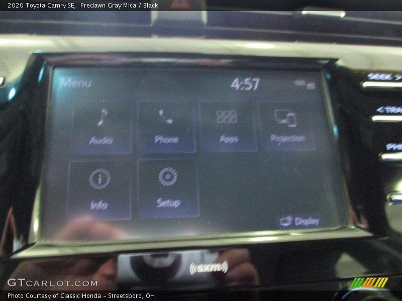 Predawn Gray Mica / Black 2020 Toyota Camry SE