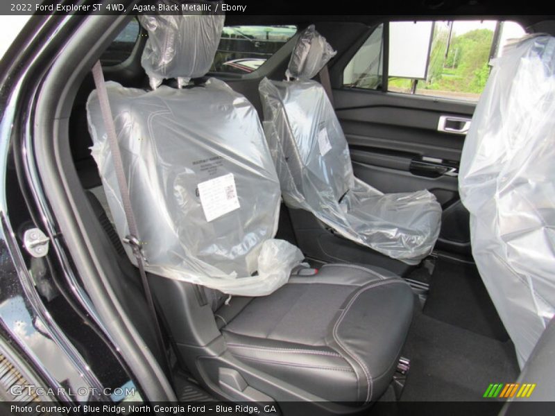 Rear Seat of 2022 Explorer ST 4WD