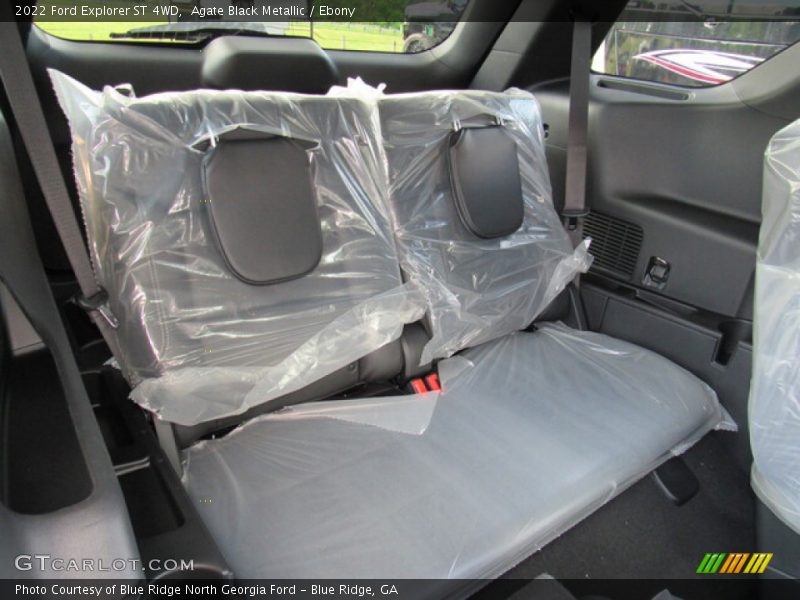 Rear Seat of 2022 Explorer ST 4WD