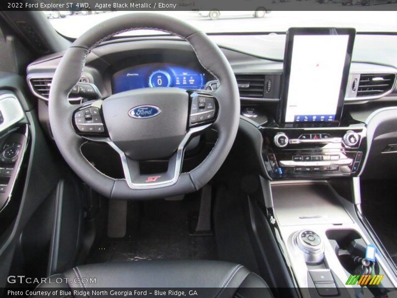 Dashboard of 2022 Explorer ST 4WD