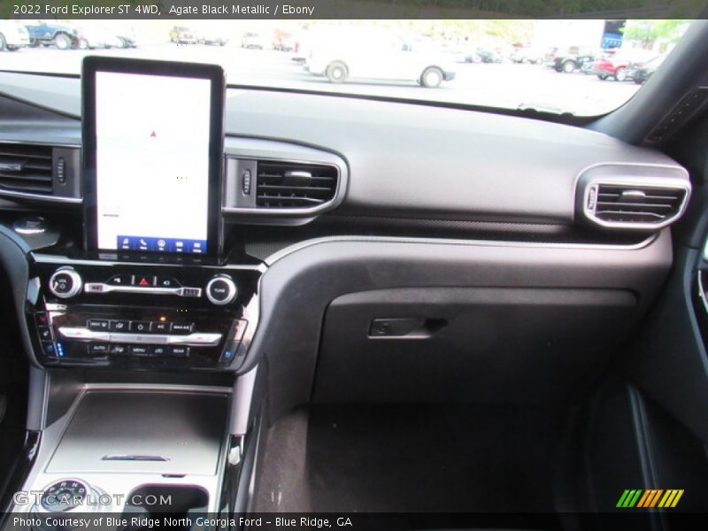 Agate Black Metallic / Ebony 2022 Ford Explorer ST 4WD