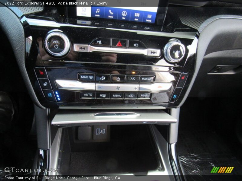 Agate Black Metallic / Ebony 2022 Ford Explorer ST 4WD