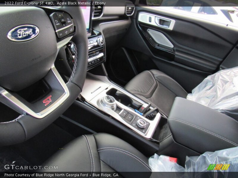 Agate Black Metallic / Ebony 2022 Ford Explorer ST 4WD