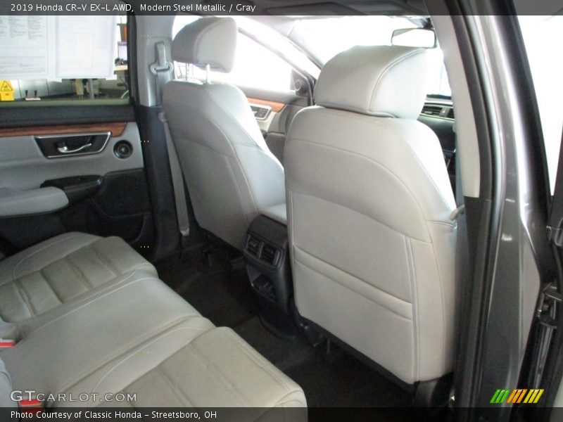 Modern Steel Metallic / Gray 2019 Honda CR-V EX-L AWD