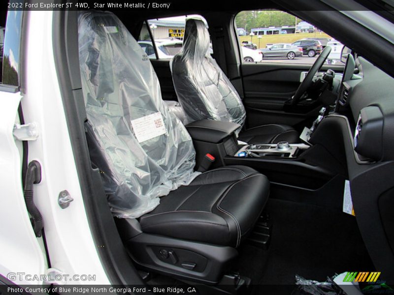 Star White Metallic / Ebony 2022 Ford Explorer ST 4WD
