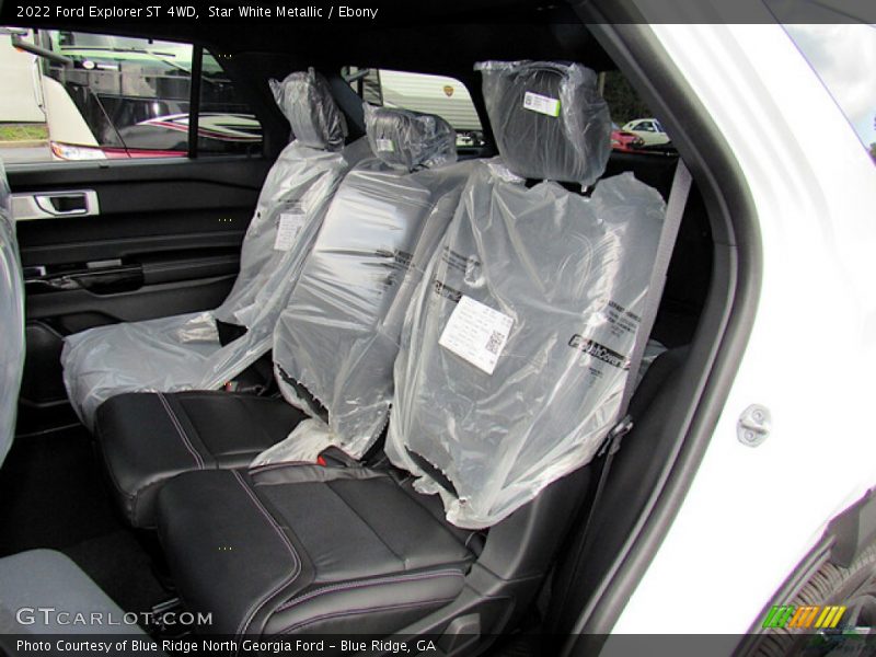 Star White Metallic / Ebony 2022 Ford Explorer ST 4WD