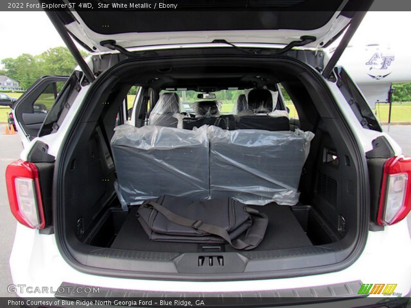 Star White Metallic / Ebony 2022 Ford Explorer ST 4WD