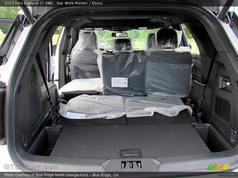 Star White Metallic / Ebony 2022 Ford Explorer ST 4WD