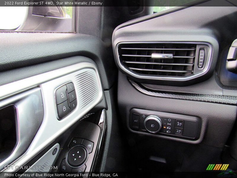 Star White Metallic / Ebony 2022 Ford Explorer ST 4WD