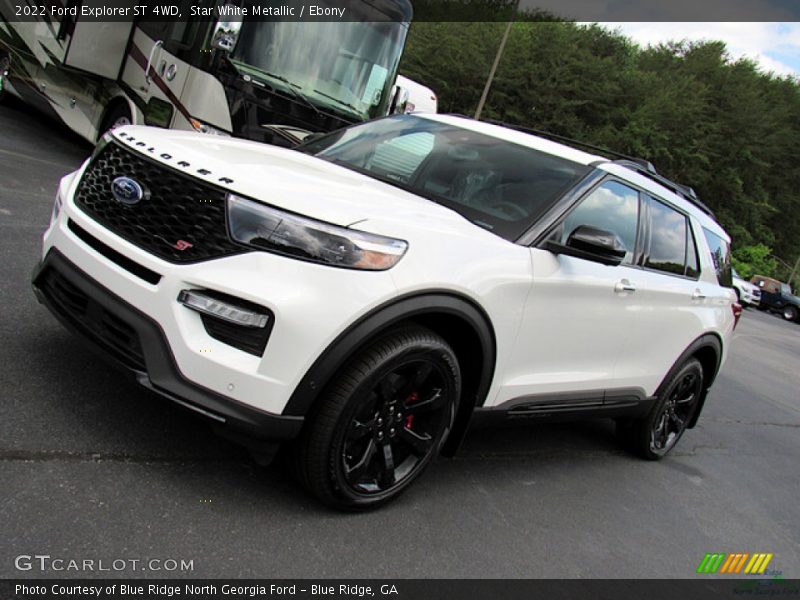  2022 Explorer ST 4WD Star White Metallic