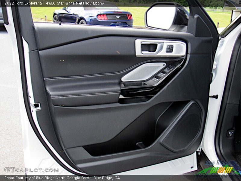 Star White Metallic / Ebony 2022 Ford Explorer ST 4WD