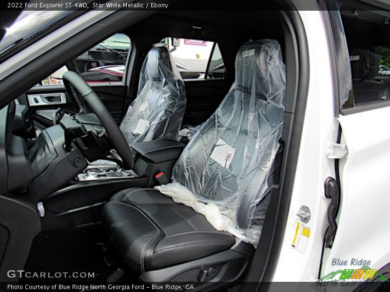 Star White Metallic / Ebony 2022 Ford Explorer ST 4WD