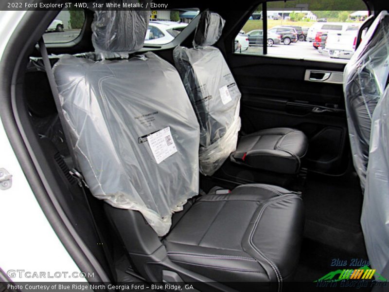 Star White Metallic / Ebony 2022 Ford Explorer ST 4WD
