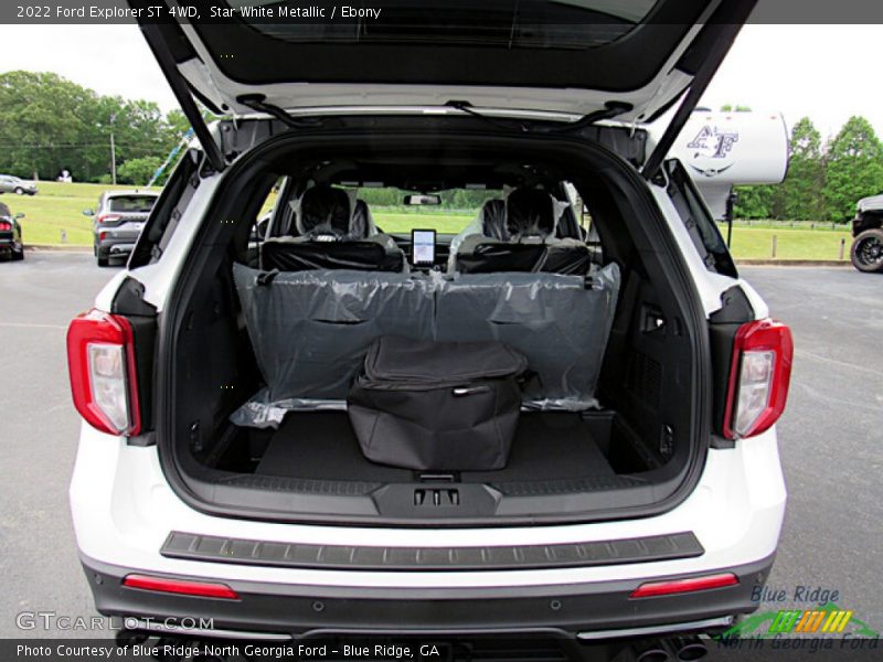 Star White Metallic / Ebony 2022 Ford Explorer ST 4WD