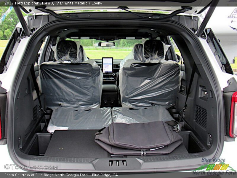 Star White Metallic / Ebony 2022 Ford Explorer ST 4WD