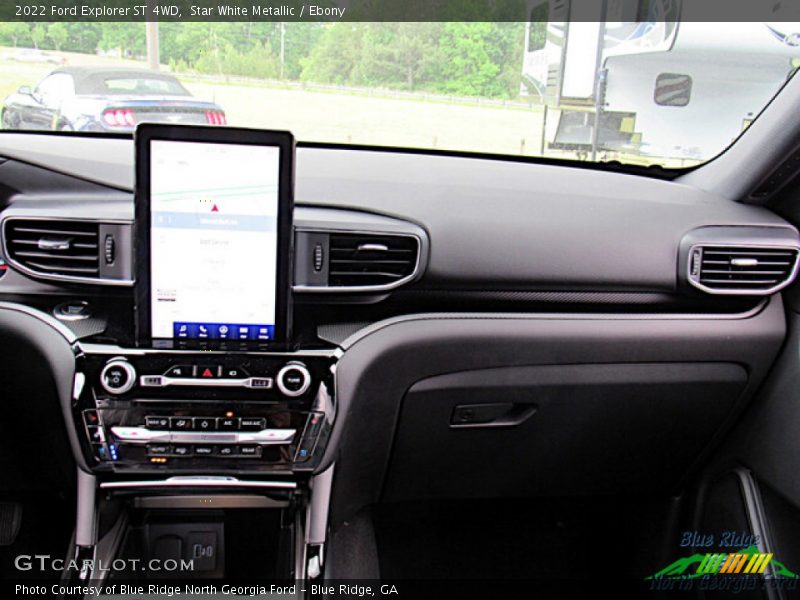 Star White Metallic / Ebony 2022 Ford Explorer ST 4WD