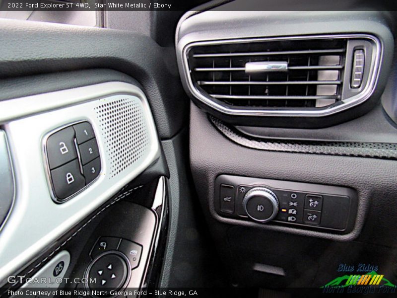 Star White Metallic / Ebony 2022 Ford Explorer ST 4WD
