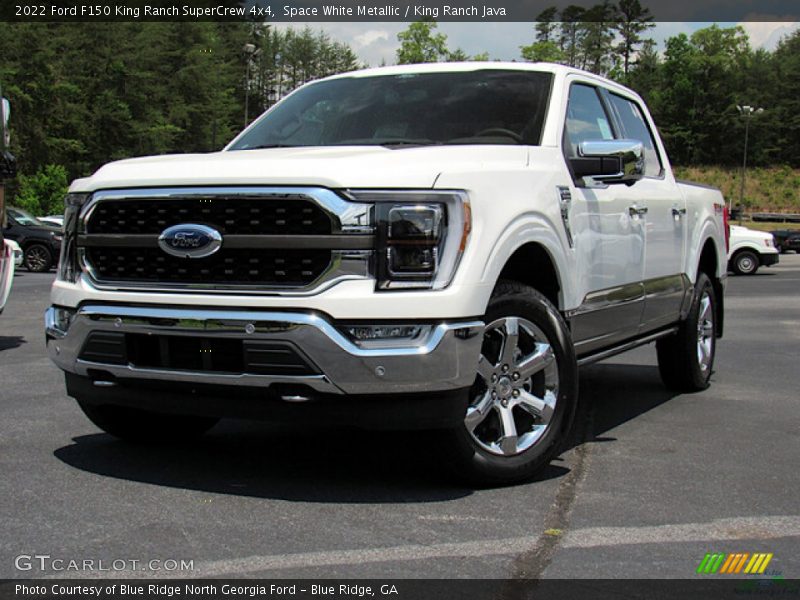 Space White Metallic / King Ranch Java 2022 Ford F150 King Ranch SuperCrew 4x4