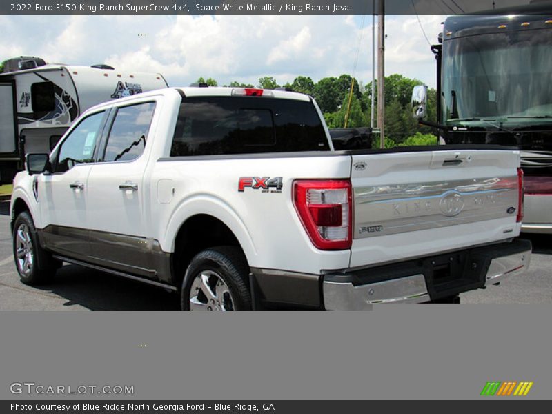 Space White Metallic / King Ranch Java 2022 Ford F150 King Ranch SuperCrew 4x4