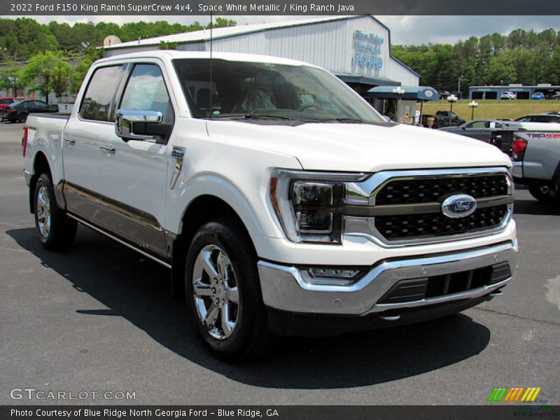 Space White Metallic / King Ranch Java 2022 Ford F150 King Ranch SuperCrew 4x4