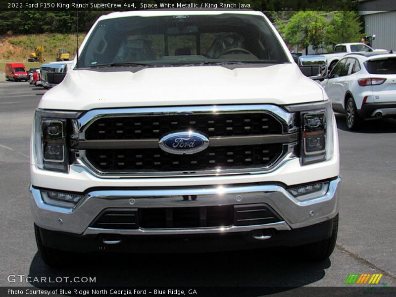 Space White Metallic / King Ranch Java 2022 Ford F150 King Ranch SuperCrew 4x4