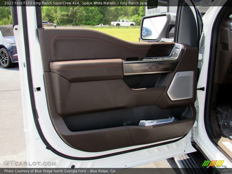 Door Panel of 2022 F150 King Ranch SuperCrew 4x4