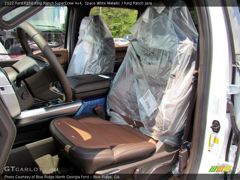 Front Seat of 2022 F150 King Ranch SuperCrew 4x4
