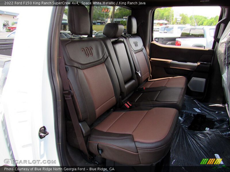 Rear Seat of 2022 F150 King Ranch SuperCrew 4x4