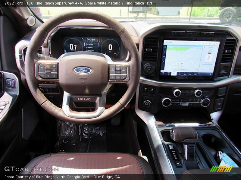 Space White Metallic / King Ranch Java 2022 Ford F150 King Ranch SuperCrew 4x4