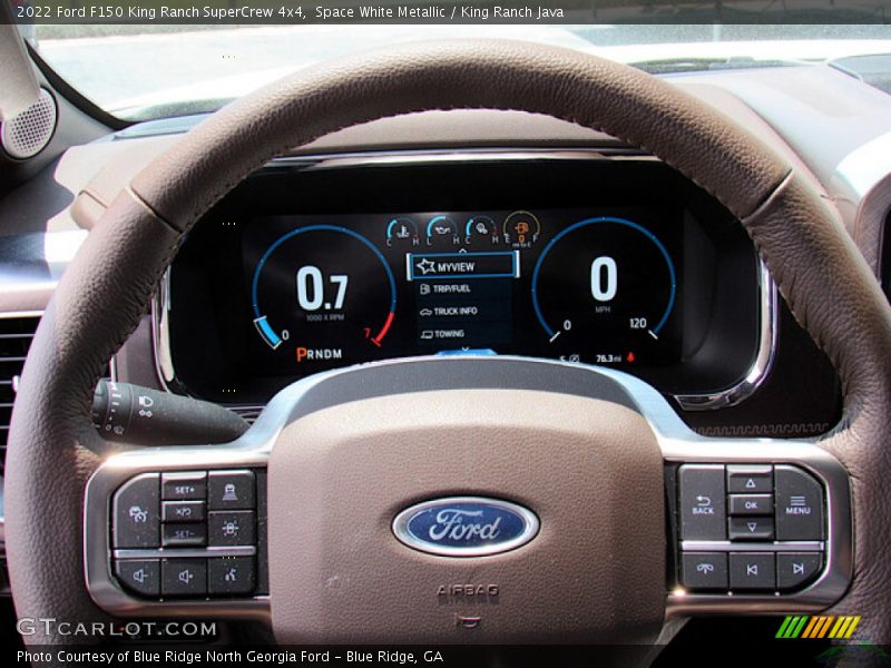 Space White Metallic / King Ranch Java 2022 Ford F150 King Ranch SuperCrew 4x4
