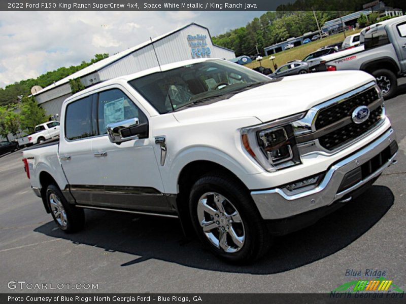 Space White Metallic / King Ranch Java 2022 Ford F150 King Ranch SuperCrew 4x4