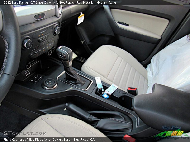 Hot Pepper Red Metallic / Medium Stone 2022 Ford Ranger XLT SuperCrew 4x4