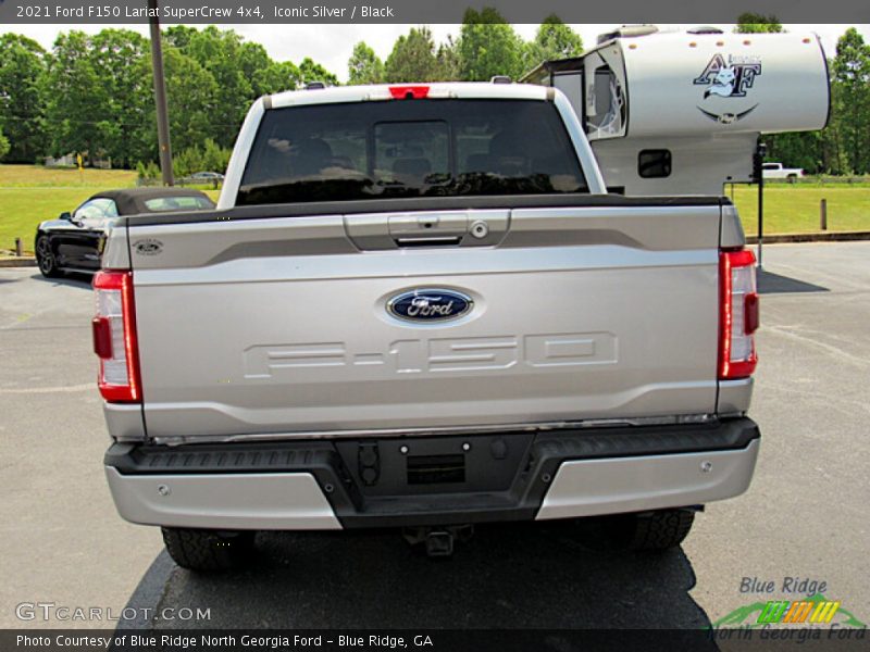 Iconic Silver / Black 2021 Ford F150 Lariat SuperCrew 4x4