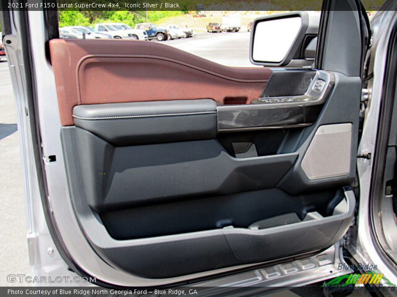 Iconic Silver / Black 2021 Ford F150 Lariat SuperCrew 4x4