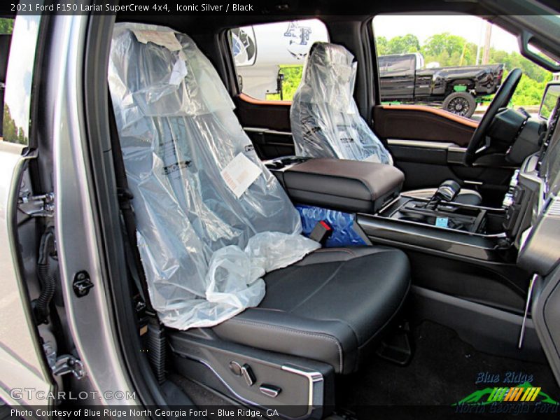 Iconic Silver / Black 2021 Ford F150 Lariat SuperCrew 4x4