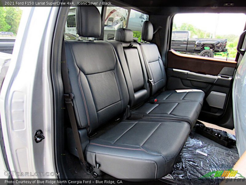 Iconic Silver / Black 2021 Ford F150 Lariat SuperCrew 4x4
