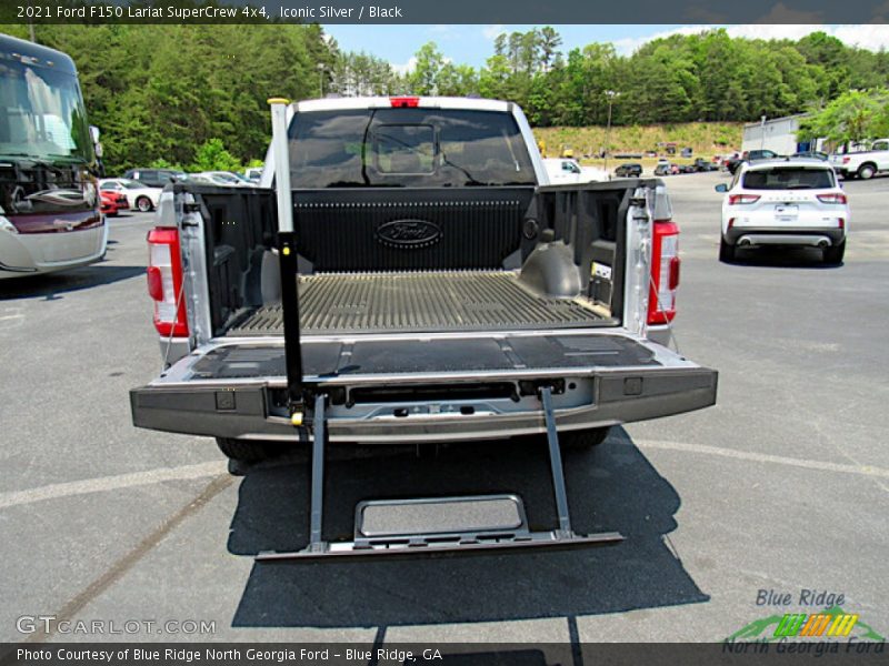 Iconic Silver / Black 2021 Ford F150 Lariat SuperCrew 4x4