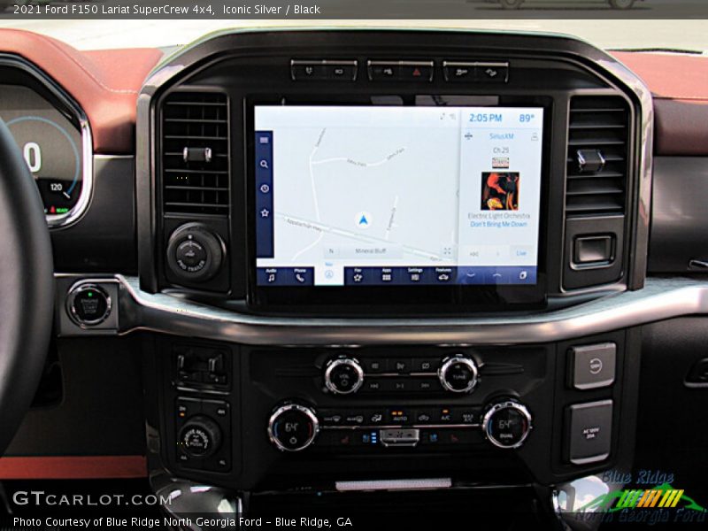 Iconic Silver / Black 2021 Ford F150 Lariat SuperCrew 4x4