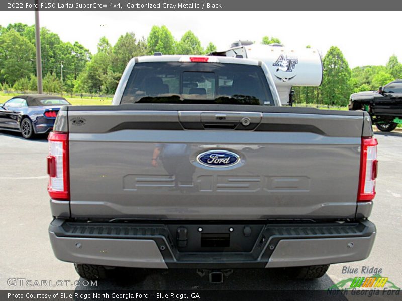 Carbonized Gray Metallic / Black 2022 Ford F150 Lariat SuperCrew 4x4