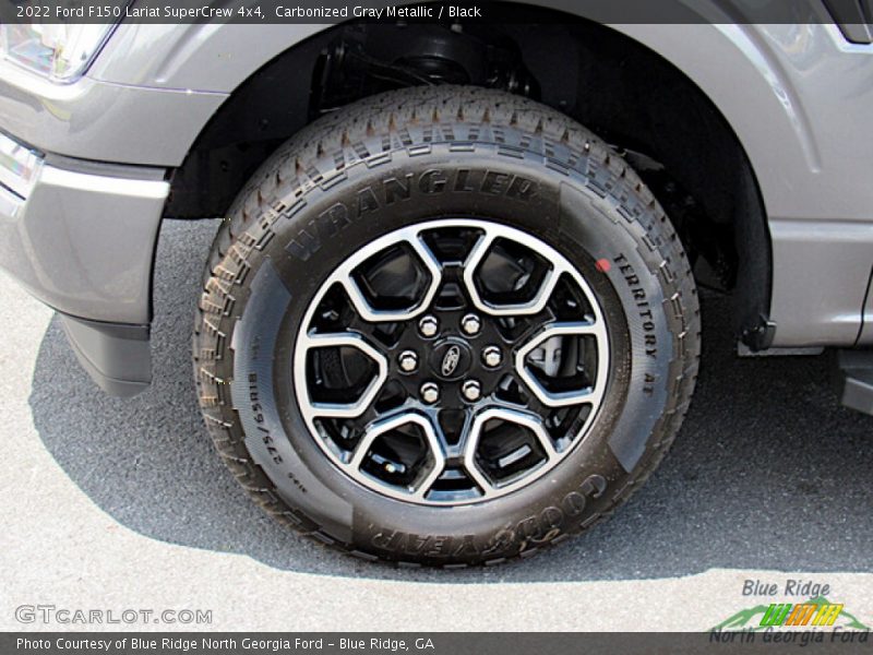 Carbonized Gray Metallic / Black 2022 Ford F150 Lariat SuperCrew 4x4